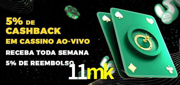 Promoções do cassino ao Vivo 11mk